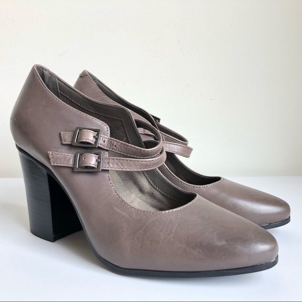 NEW 6.5 AEROSOLES HEEL REST Mary Jane High Heels